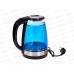 Чайник электр. SA-2744BL 1,8л стекло подсветка