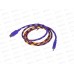 Дата-кабель USB 3.0A 60W Type-C Hoco X116 1м нейлон Gradient Purple