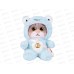 Котик в голубом капюшоне, 12см, 300523-7-1-12 MAXITOYS