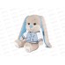 Зайчик Jack&Lin Жак в голубом бомбере. 20см JL-03202305-20 коробка