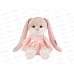 Зайка Jack&Lin Лин в розовом платье. 20см JL-4202317-20 коробка Зайка Jack&Lin Лин в розовом платье. 20см JL-4202317-20 коробка
