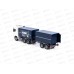Автомобиль-фургон KAMAZ с прицепом инерц. (со светом и звуком) 07811 в коробке