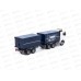 Автомобиль-фургон KAMAZ с прицепом инерц. (со светом и звуком) 07811 в коробке