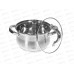 Кастрюля Lara Cимфония нержавеющая сталь LR02-460 16*10,5см 2,1л индук все вид плит