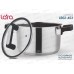 Кастрюля Lara Cириус нержавеющая сталь LR02-453 22*13,5см 5,1л индук все вид плит