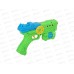 Пистолет 3104095, 3 софт-патрона, зеленый, в пакете