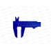 Штангенциркуль пластиковый 150мм Vertextools, 3010-03 Штангенциркуль пластиковый 150мм Vertextools, 3010-03