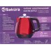 Чайник электр. SA-2188RB 1,8л красно-черный