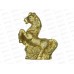Фигурка "Лошадь" 4,5*2*5см золото 398-866 г