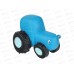 Игрушка-антистресс тянучка с воздухом, Синий трактор, 8см, XIB-BT05-AR-RU *12