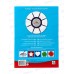 Картон Белый А4 Апплика 8л, Морские звезды С0019-52 *60