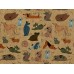 Бумага упаковочная крафт &quotStilerra&quot KWP-07 100х70см 01 ассорти *25