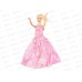 Кукла-модель 29см, в бальном платье, 1000023, в пакете