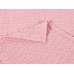 Полотенце кухонное вафельное 40*60 с петелькой Розовое