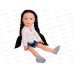 Кукла Miss Kapriz МК2540DК-В  40см с аксессуарами, FCJ1457030 в пакете