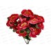 Букет 30см 5 гол №193 микс 81903 *2/40  Б