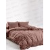 Комплект постельного белья 2,0сп евро простыня U.F. Перкаль Mousse 720 50*70 2шт