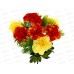 Букет 45см 7гол №9 микс 81829  *40/560  Б