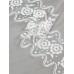 Пленка прозрачная с рис "Кружево" белая 70см 200гр 10894758