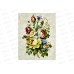 Полотенце из рогожки 60*45 Пионы, 13491-1 Полотенце из рогожки 60*45 Пионы, 13491-1