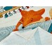 Полотенце из рогожки 60*45 Сливочный лис, 29251-1