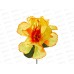 Цветы искусственные 27см Бегония криспа желтый d-11см 9351773 *10