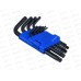 Набор ключей TORX-профиль 9пр. (50х3мм-125х9мм) 633-024 г Набор ключей TORX-профиль 9пр. (50х3мм-125х9мм) 633-024 г