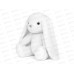 Зайка белый 20см, МТ-250408-20 в коробке Зайка белый 20см, МТ-250408-20 в коробке