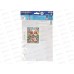 Аппликация из пайеток 17*23см Щенок и бабочки, SEQPACK-112298