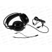 Гарнитура игровая Perfeo RGF EARTH 1.8м, разъем 3,5 мм (4 pin) и USB (LED), переходник, черная