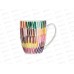 Кружка 330мл Абстракция, фарфор, 4 дизайна, MILLIMI, 806-278   г