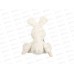 Игрушка ТМ &quotRelana&quot Зайчик белый с кор. бантиком 25см, RL24130-25