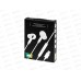 Наушники вакуумные Туре-С разъем с МК р/г 1,2м More choice G29a White Наушники вакуумные Туре-С разъем с МК р/г 1,2м More choice G29a White