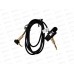 Аудиокабель AUX 3,5mm угловой 1м  More choice UK11Black