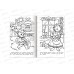 Раскраска Hatber А4 8л Кот,Петух и Лиса. 31934 *15/60 Раскраска Hatber А4 8л Кот,Петух и Лиса. 31934 *15/60