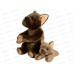Французкий Бульдог с малышом, 25см, МL-SO-130222-25-21 Maxitoys