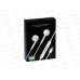 Наушники вкладыши 8-pin разъем с МК длина 1.2м More choice G15i White Наушники вкладыши 8-pin разъем с МК длина 1.2м More choice G15i White