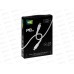 Дата-кабель USB 3.0A PD 60W Type-C K63aa, 1м ПВХ White