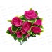 Букет 50см 7гол №270-1 микс 81596  *2/20   Б