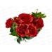 Букет 50см 7гол №174 микс 81891  *10   Б
