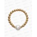 Браслет "Стильный жемчуг"набор 5шт №8/16 цв бел.в золот 1036464 Браслет "Стильный жемчуг"набор 5шт №8/16 цв бел.в золот 1036464