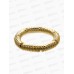Браслет пластик на резинке &quotСтиль&quot резной золото 10905781