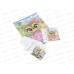 Аппликация из пайеток 17*23см Совушка, SEQPACK-112284