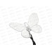 Гирлянда садовая солнечная батарея Бабочки, 25LED 7м шампань INBLOOM 381-436  г