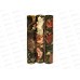 Ручка шар. B.V.Dreamwrite Flora Black night синяя 0.7мм 20-0264/14 *24