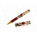 Ручка шар. B.V. Mimiwrite Flora Пионы син.в подар.упак. 20-0482*12