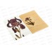 Тетрадь 40л кл. B.V. Flora Ирисы 7-40-001/175*4/64