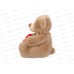 Игрушка ТМ "Relana" Мишка бежевый с сердцем, 19см, RLW25183-19Н Игрушка ТМ "Relana" Мишка бежевый с сердцем, 19см, RLW25183-19Н