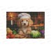 Алмаз. мозаика (класс.) 30х40см Щенок-повар, НД-6345 без подр.