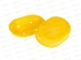 Мыльница RUNIS дорожная, с крышкой, желтый 6-253  *100